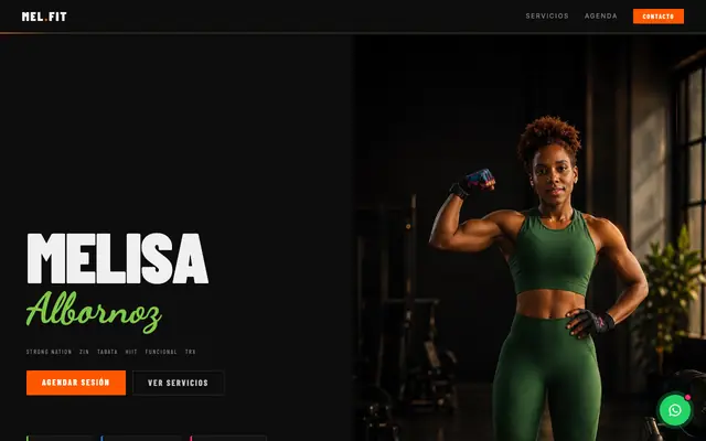 Sitio web de Mel-Fit